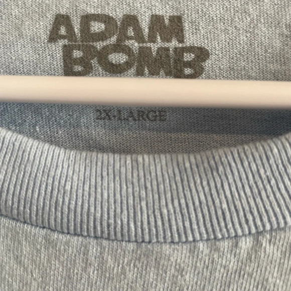 Adam bomb light blue shirt 2xl - Picture 4 of 4